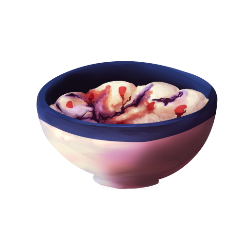 Mixed Berry Ice Cream