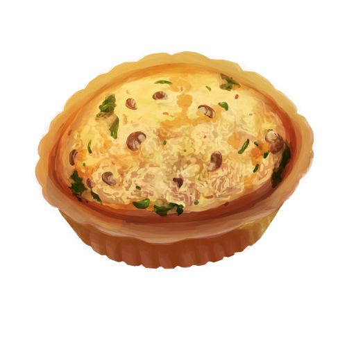 Mushroom Quiche Lorraine