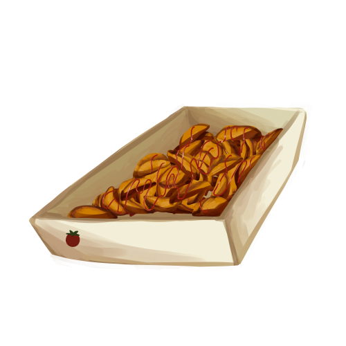 French Fries (with ketchup)