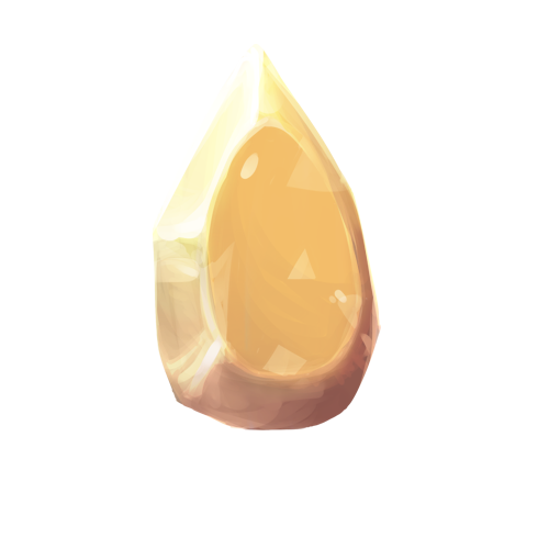 Gemcrafted Shard - Yellow Glow