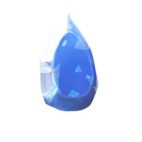 Gemcrafted Shard - Blue Glow
